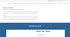 Desktop Screenshot of barrierislandspsychiatry.com